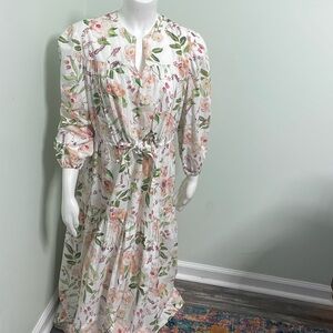 Brooke Wright Floral Maxi Dress XS/S